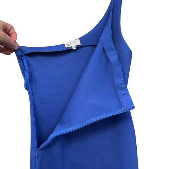 By The Way Blue One Shoulder Bodycon Mini Dress Women’s Small - Picture 3 of 6
